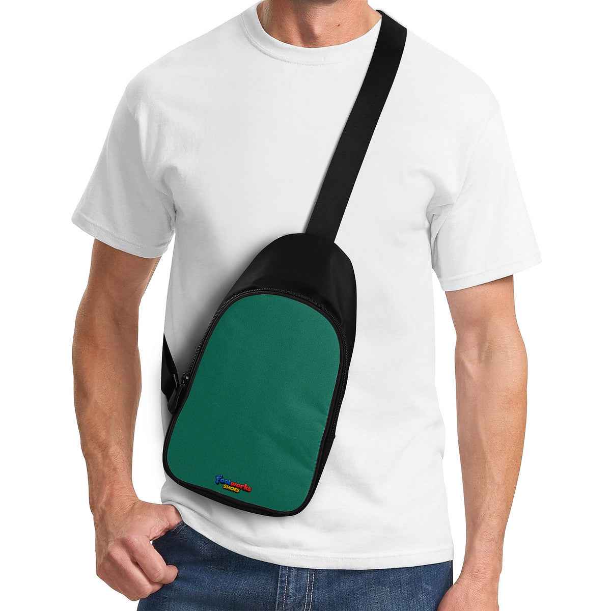 Green Chest Swag Bag