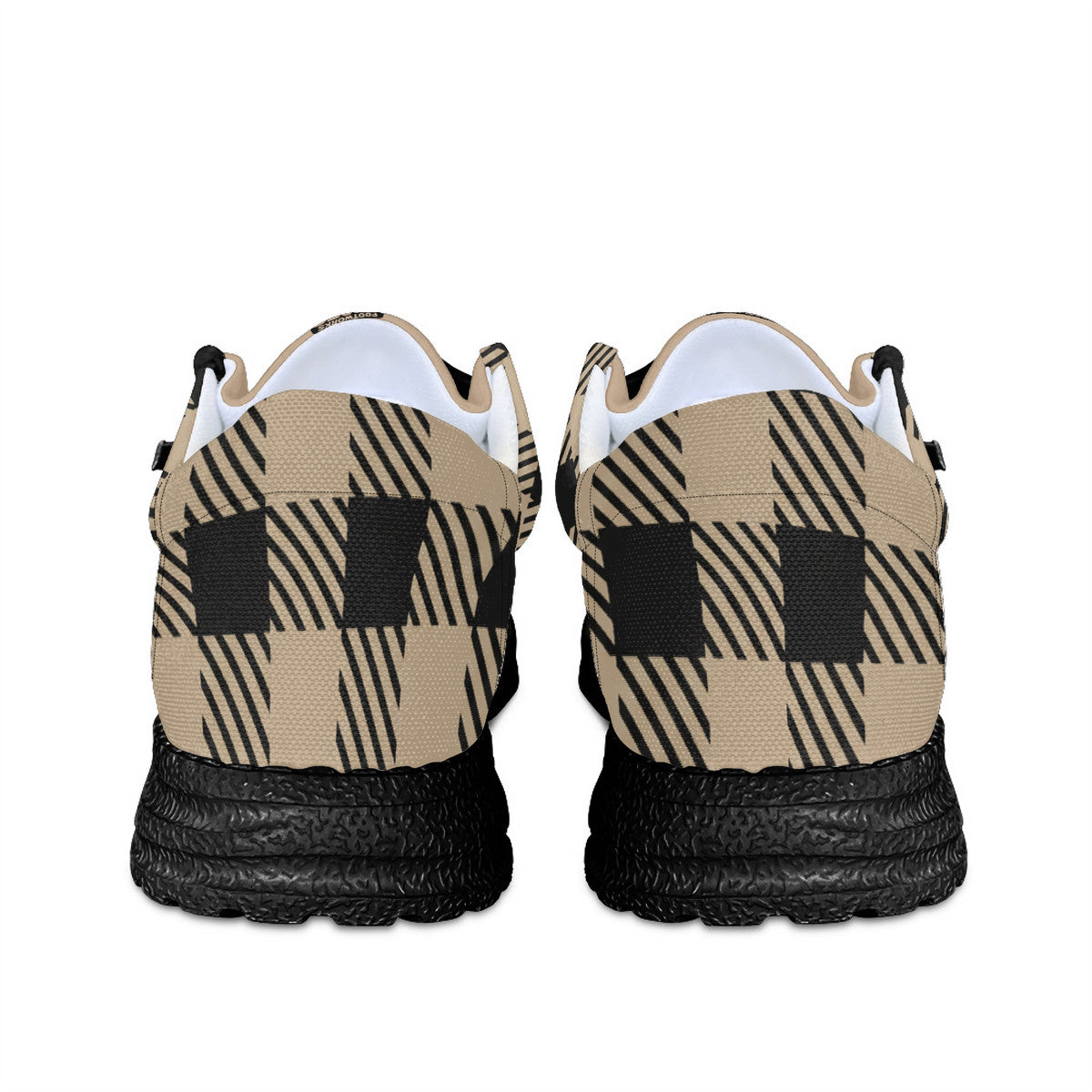 Tan Canvas Unisex Loafers