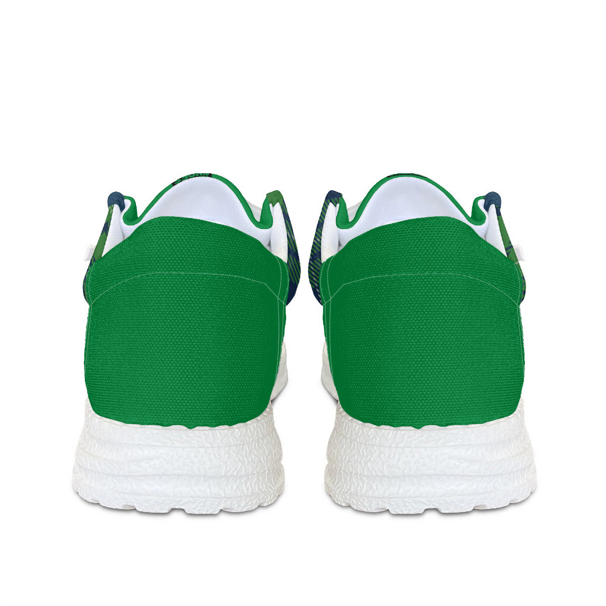 Plaid Pattern Canvas Loafers