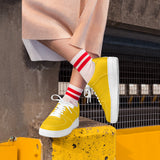 Bannana Yellow Low Top Unisex Sneaker