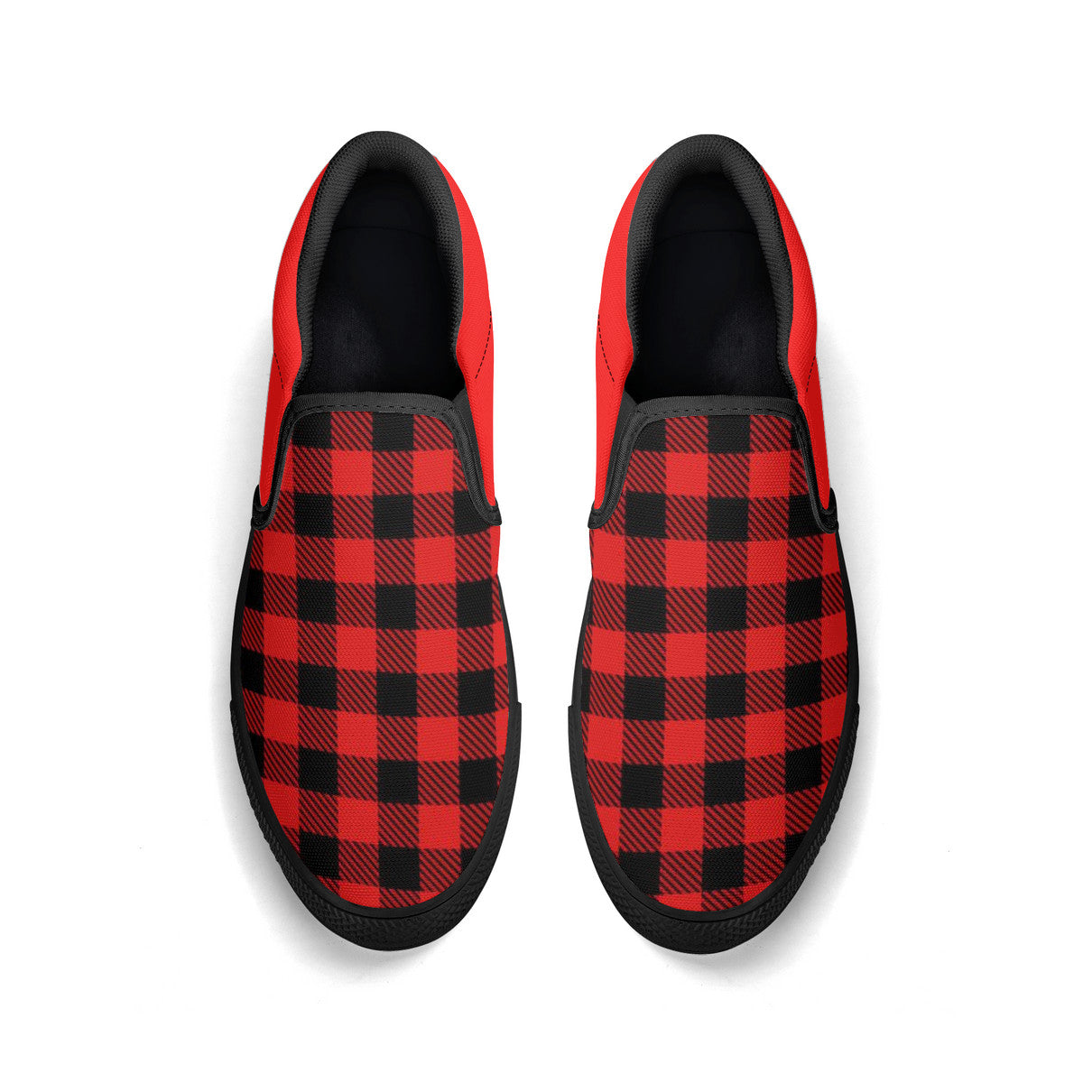 New Style Red Unisex Slip-on Shoes