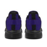 Ravens Purple Elastic Sport Sneakers
