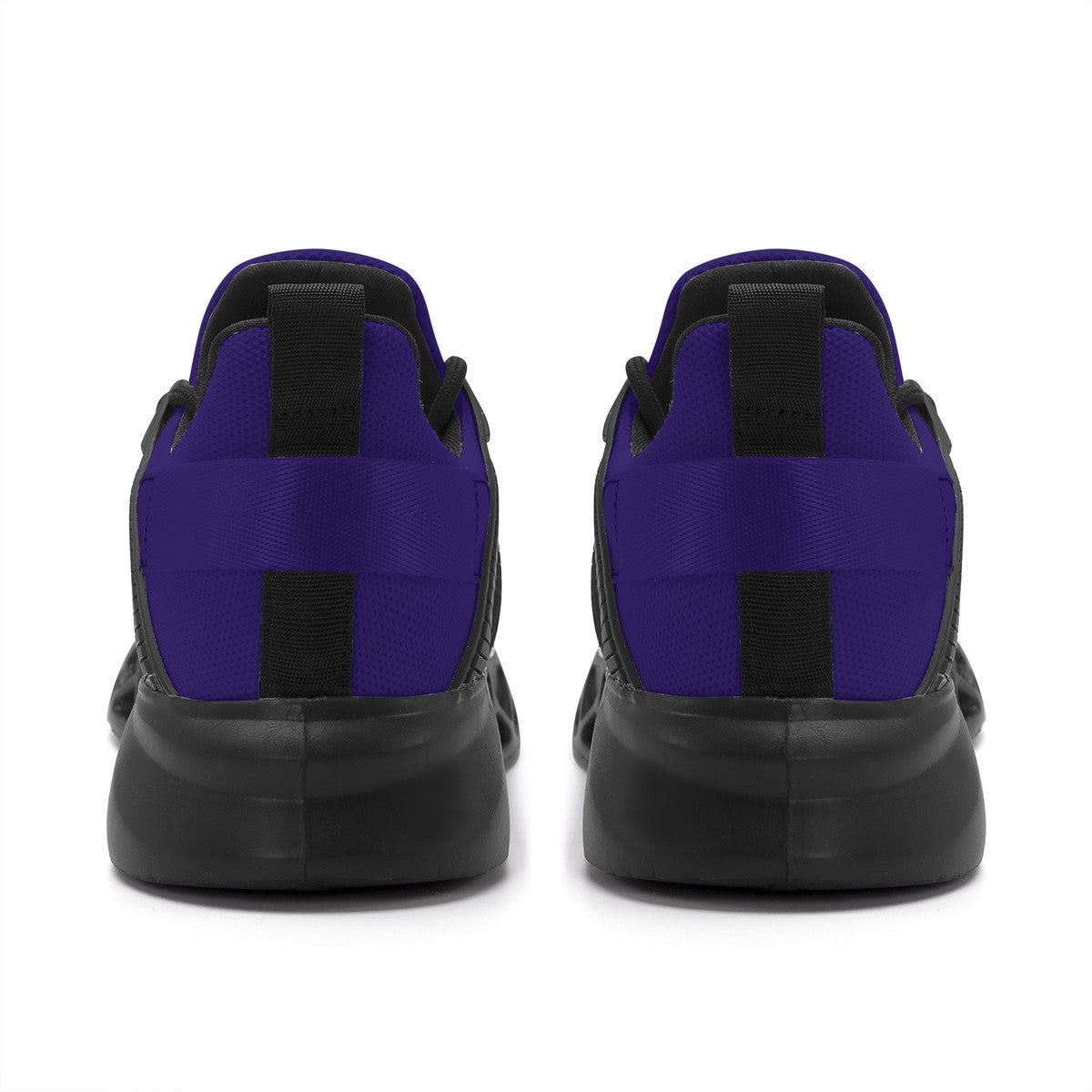 Ravens Purple Elastic Sport Sneakers