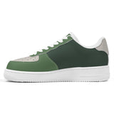 Green Camo Unisex Microfiber Sneakers