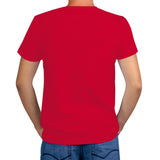 Red Print  swag T-Shirt