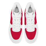 Red Low Top Unisex Sneaker