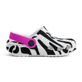 Kid's Zebra Pattern Casual Clogs