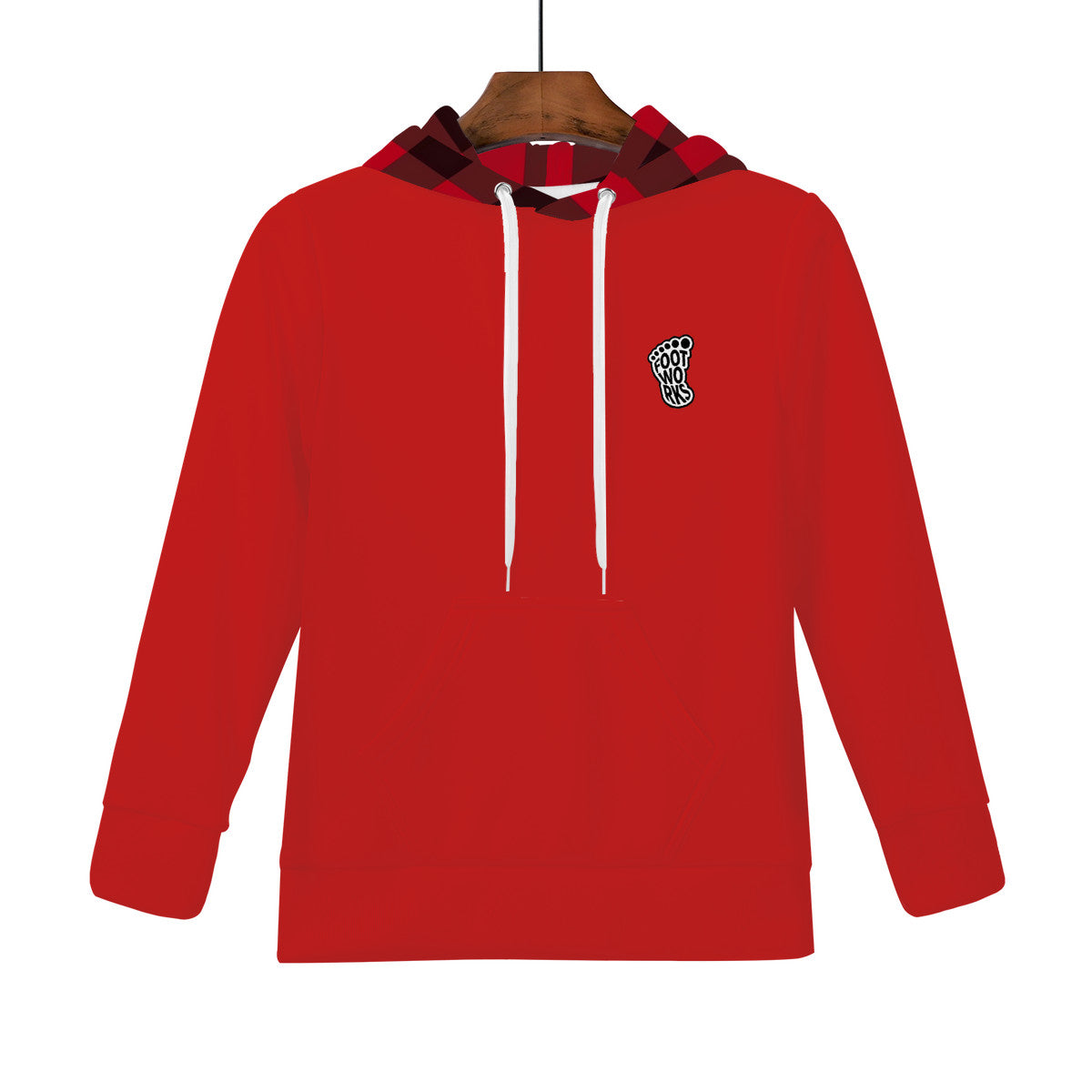 Kids Red and Black Hoodie