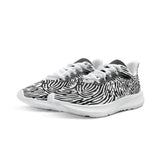 Fingerprint Unisex Lace Up Running Shoes