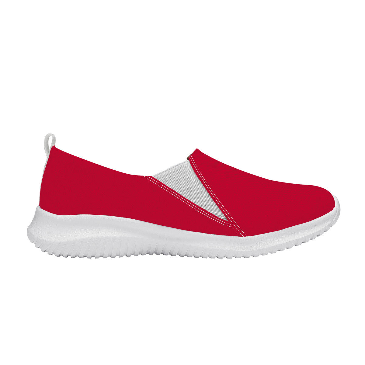 Trendy Red Women's Casual Slip On Shoe
