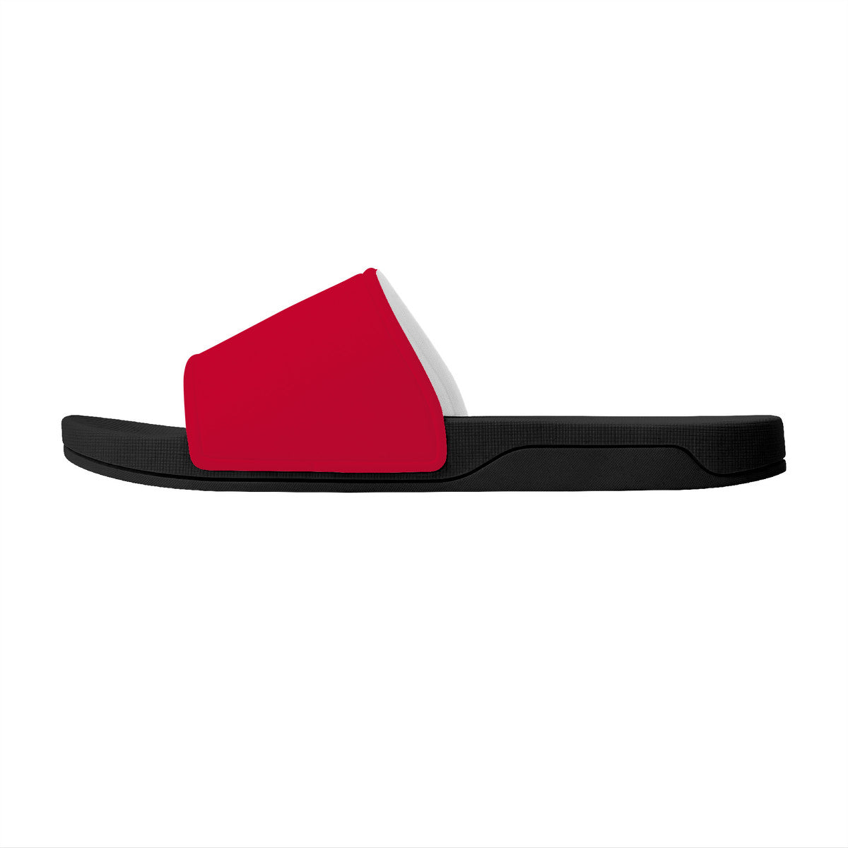Trendy Red Slide Sandals
