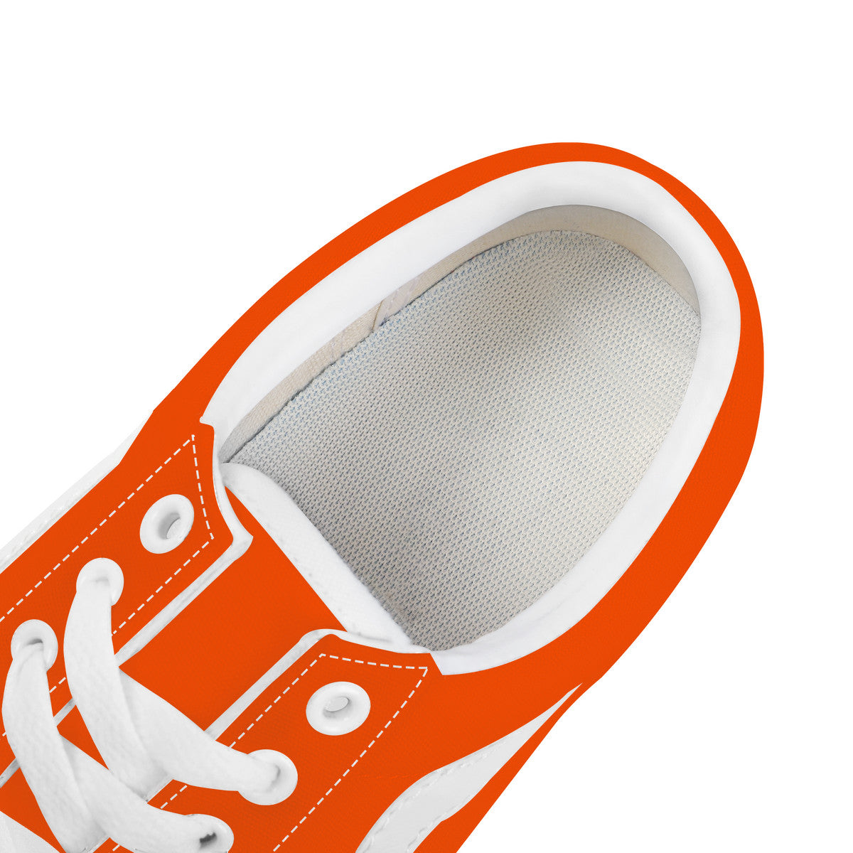 Orioles Orange Low Top Flat Sneaker