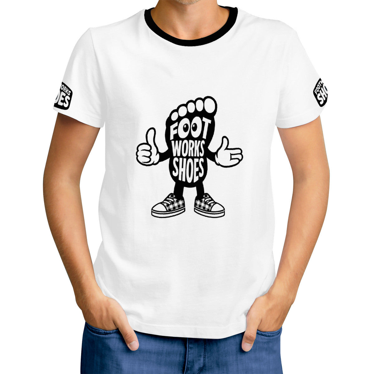 Mr Footworks Shoes Swag tshirt