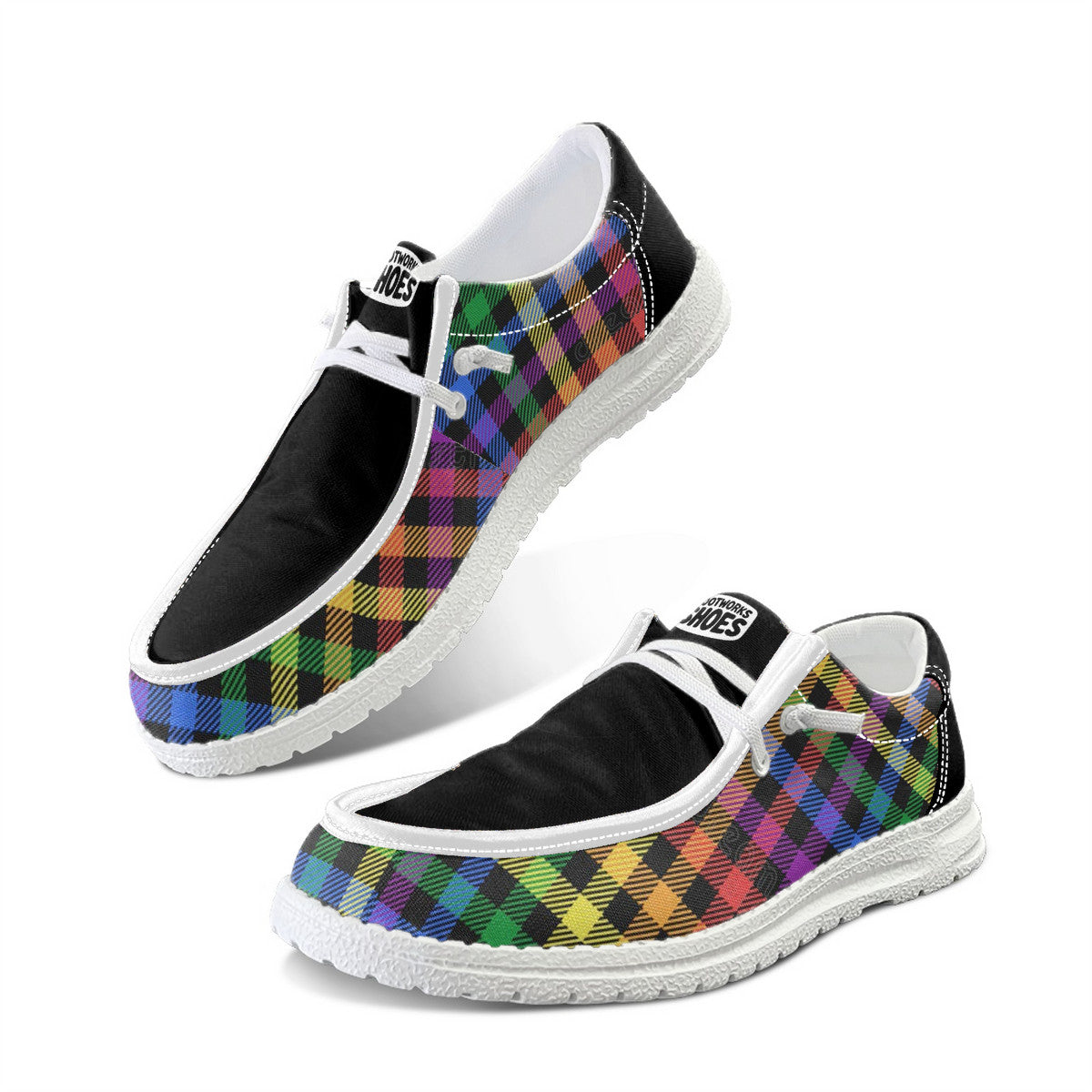 LGTBQ Edition Gay unisex Canvas Loafers