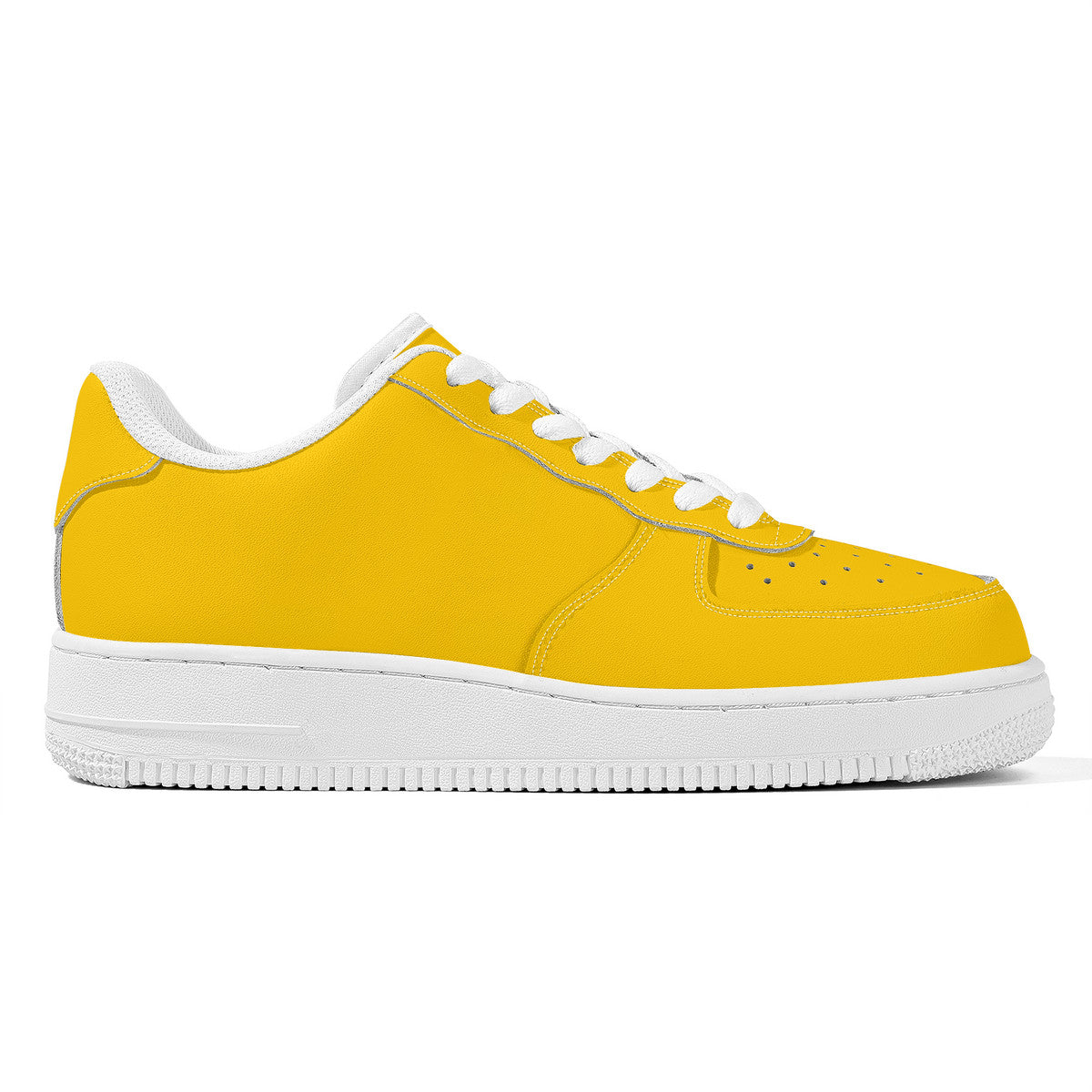Bannana Yellow Unisex Microfiber Sneakers