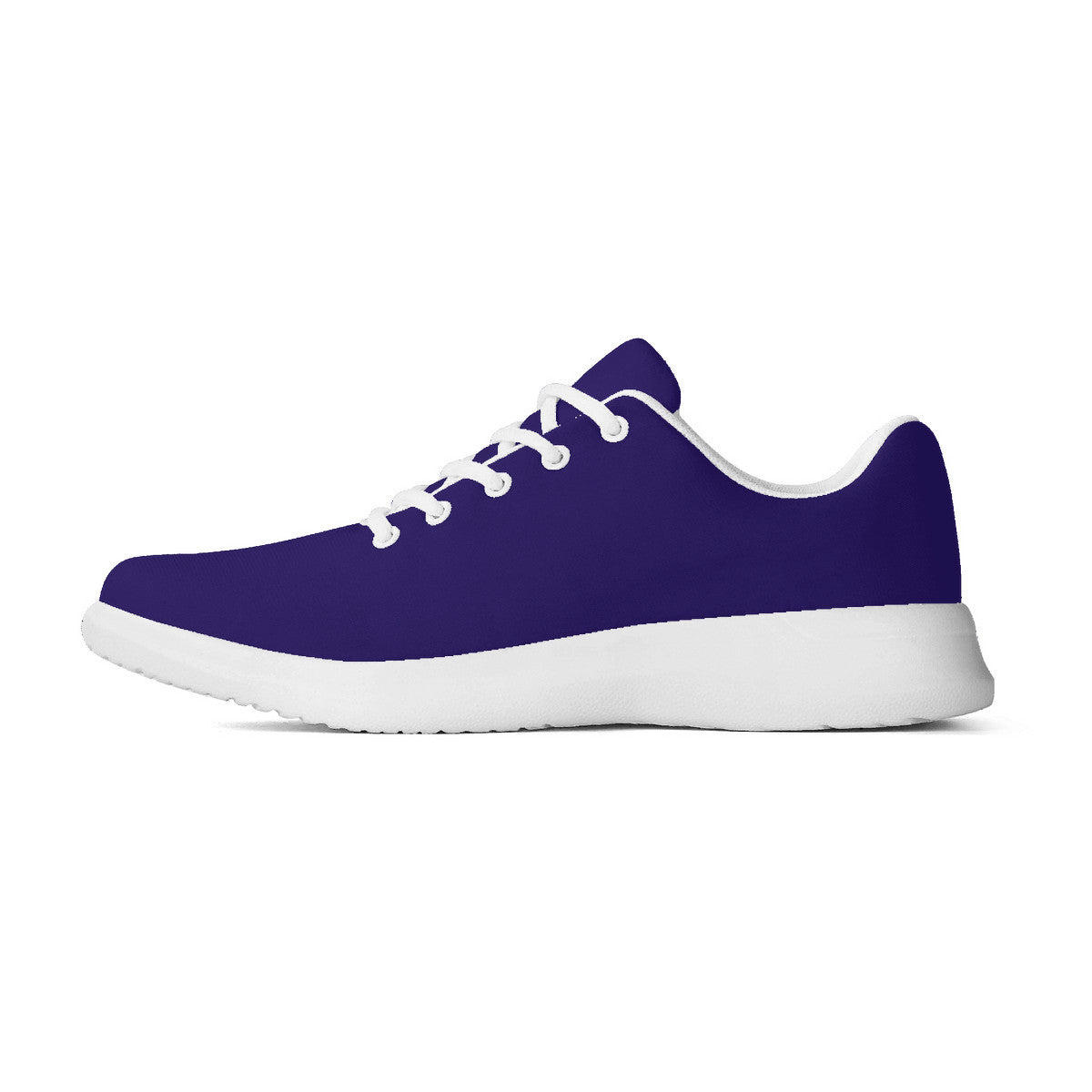 Ravens Purple Unisex Flat Tennis Sneakers Athletic Running Shoes