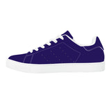Ravens Purple Low-Top Synthetic Leather Sneakers