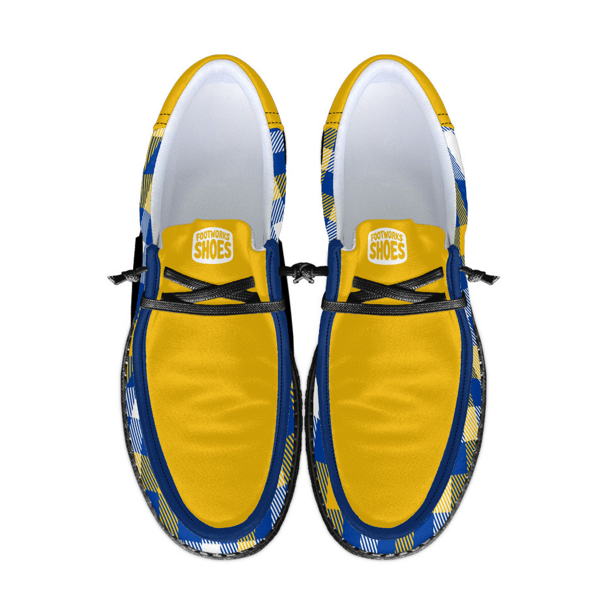 Butter Yellow Unisex Canvas Loafers