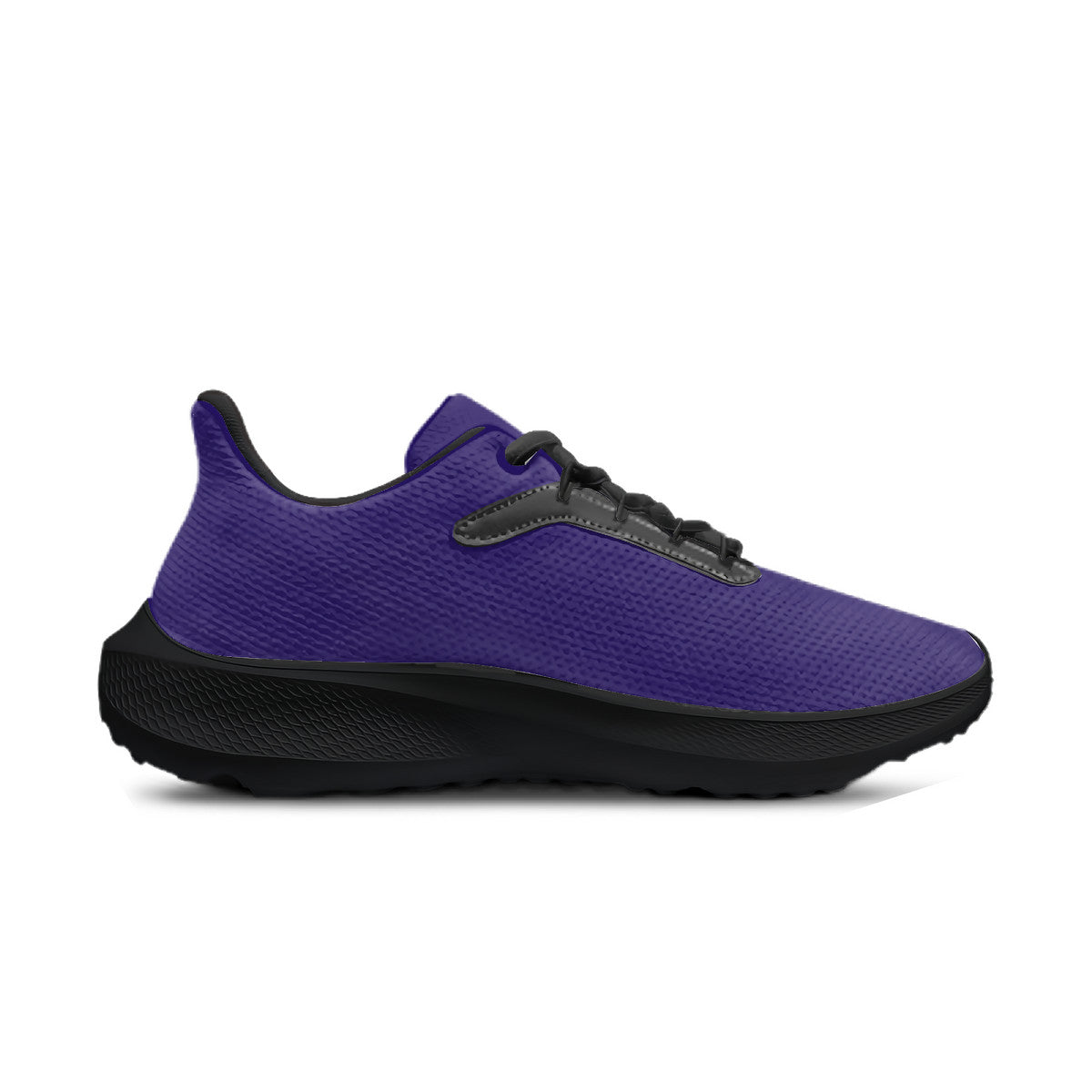 Purple Unisex Lace Up Running Shoes