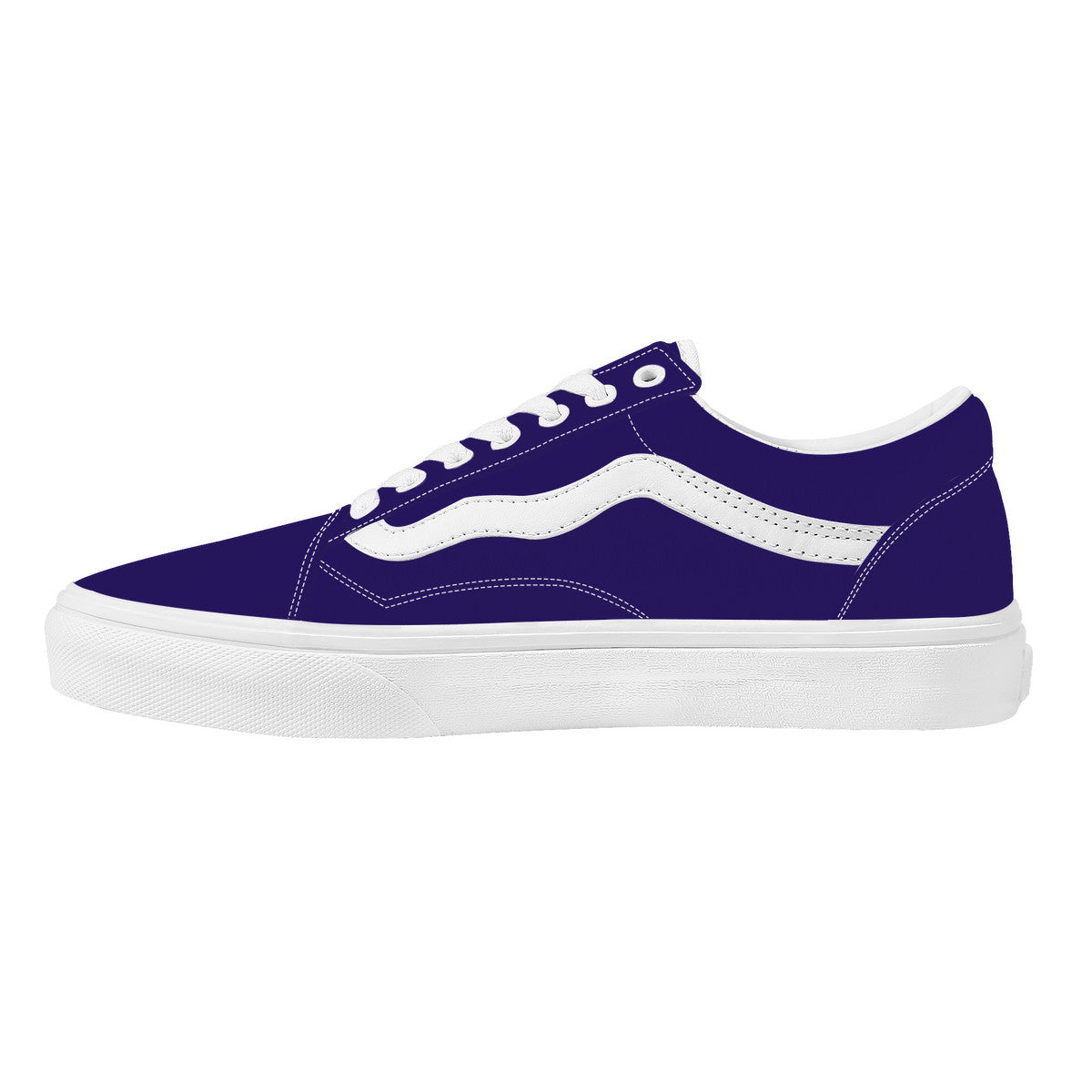 Ravens Purple Low Top Flat Sneaker