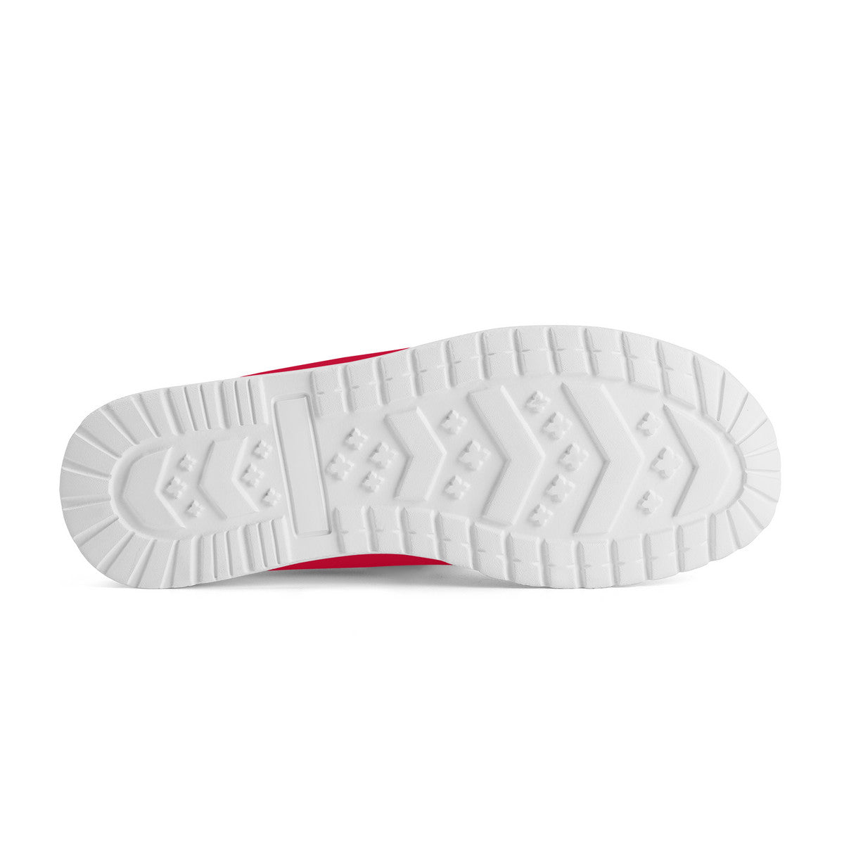 Red Canvas Loafers Slip On