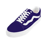 Ravens Purple Low Top Flat Sneaker
