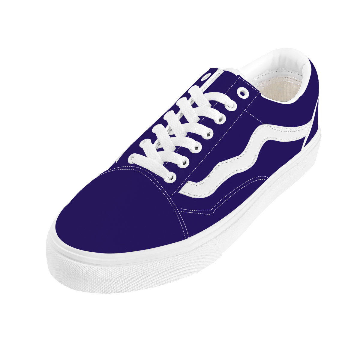Ravens Purple Low Top Flat Sneaker