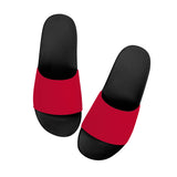 Trendy Red Slide Sandals