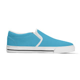 Blue Unisex Slip-on Shoes
