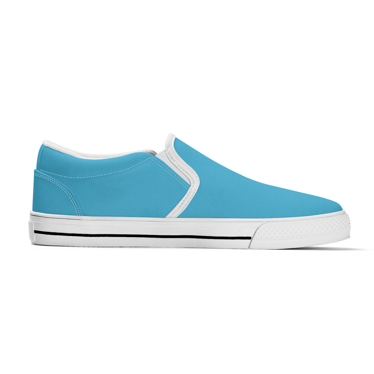Blue Unisex Slip-on Shoes