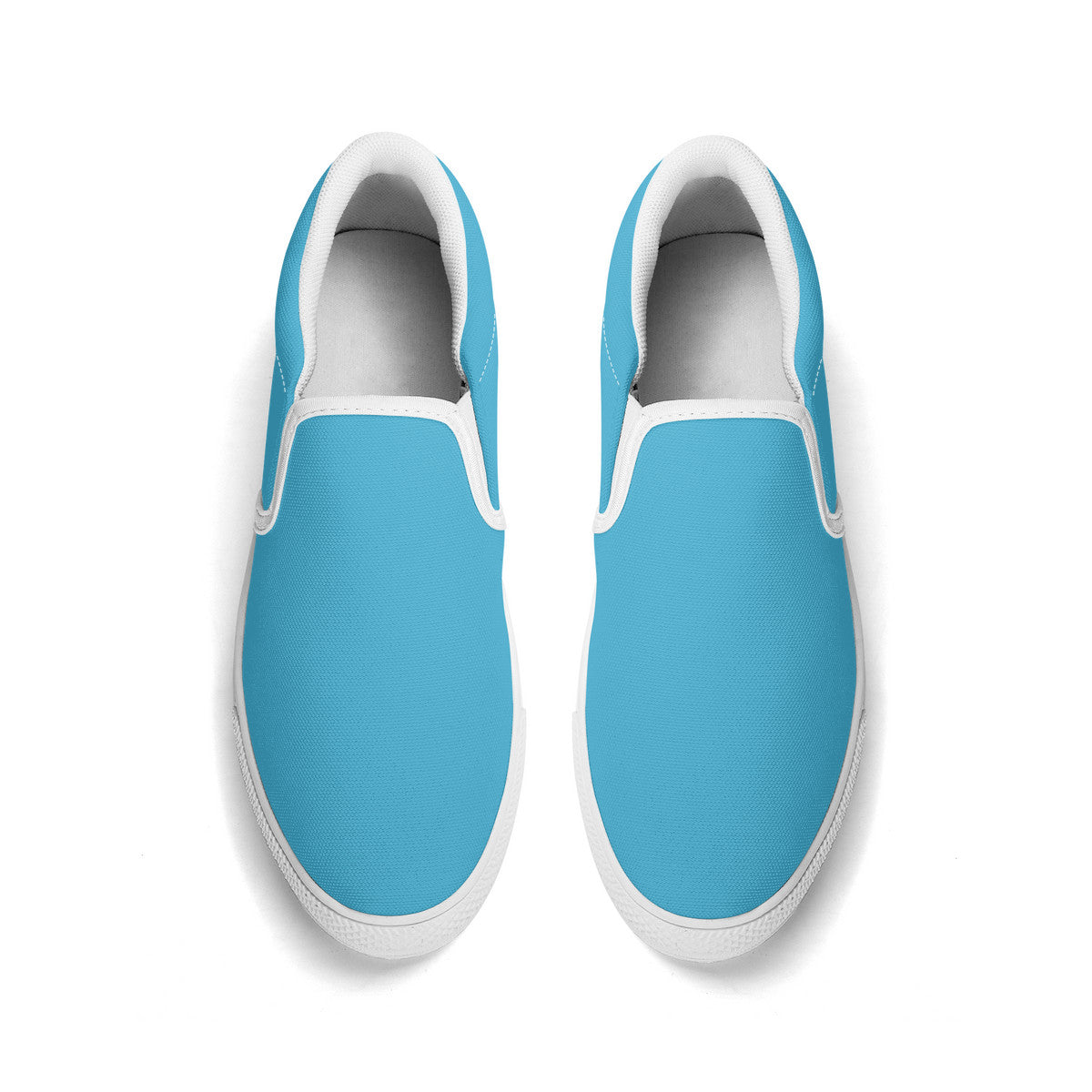 Blue Unisex Slip-on Shoes