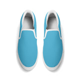 Blue Unisex Slip-on Shoes