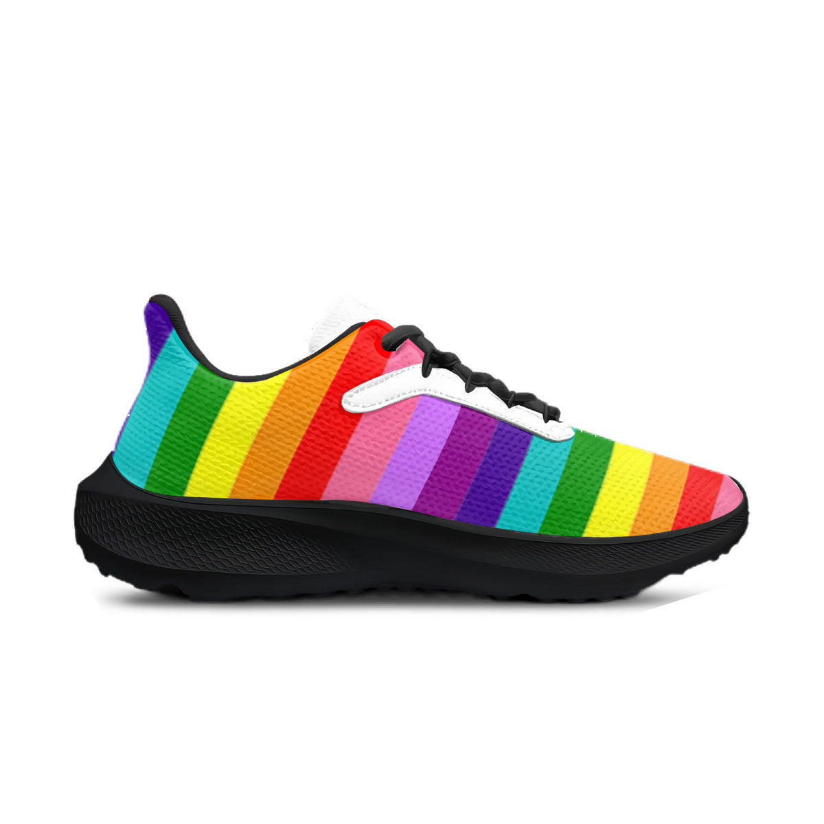 LGTBQ Flags Unisex Lace Up Running Shoes