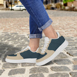 Smoky Blue Low Top Unisex Sneaker