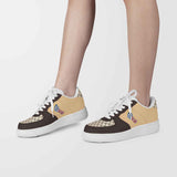 Brown Low Top Unisex Sneaker