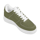 Olive Green Low Top Unisex Sneaker