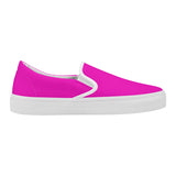 Hot Pink Skate Slip On Shoes