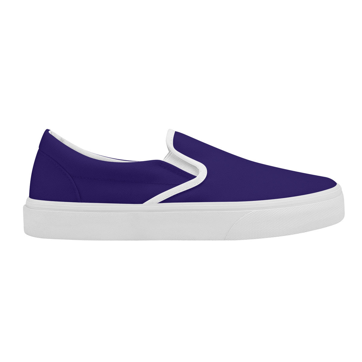 Ravens Purple Skate Slip On Shoes
