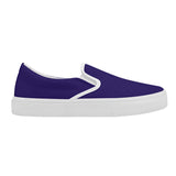 Ravens Purple Skate Slip On Shoes