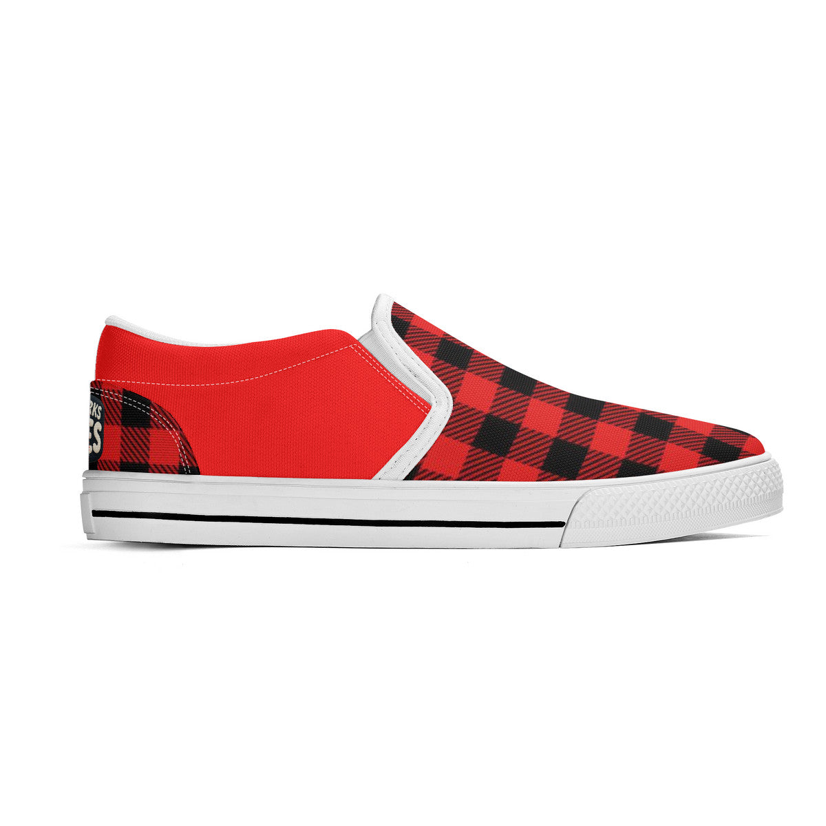 New Style Red Unisex Slip-on Shoes