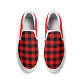 New Style Red Unisex Slip-on Shoes