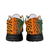 African Canvas Loafers