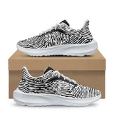Fingerprint Unisex Lace Up Running Shoes