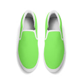 Neon Green Unisex Slip-on Shoes