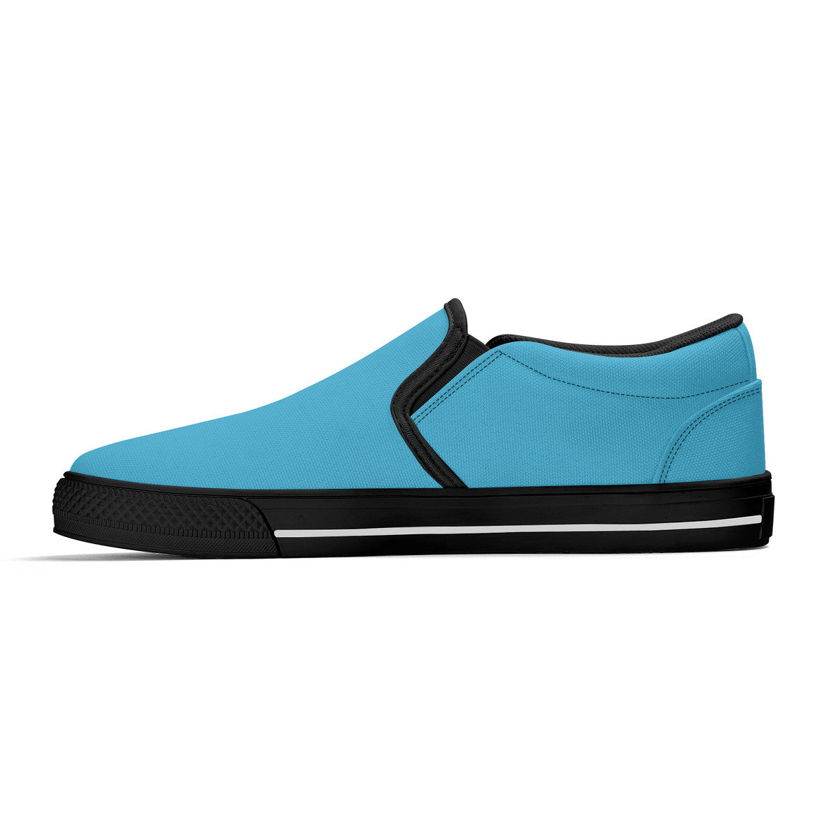 Blue Unisex Slip-on Shoes