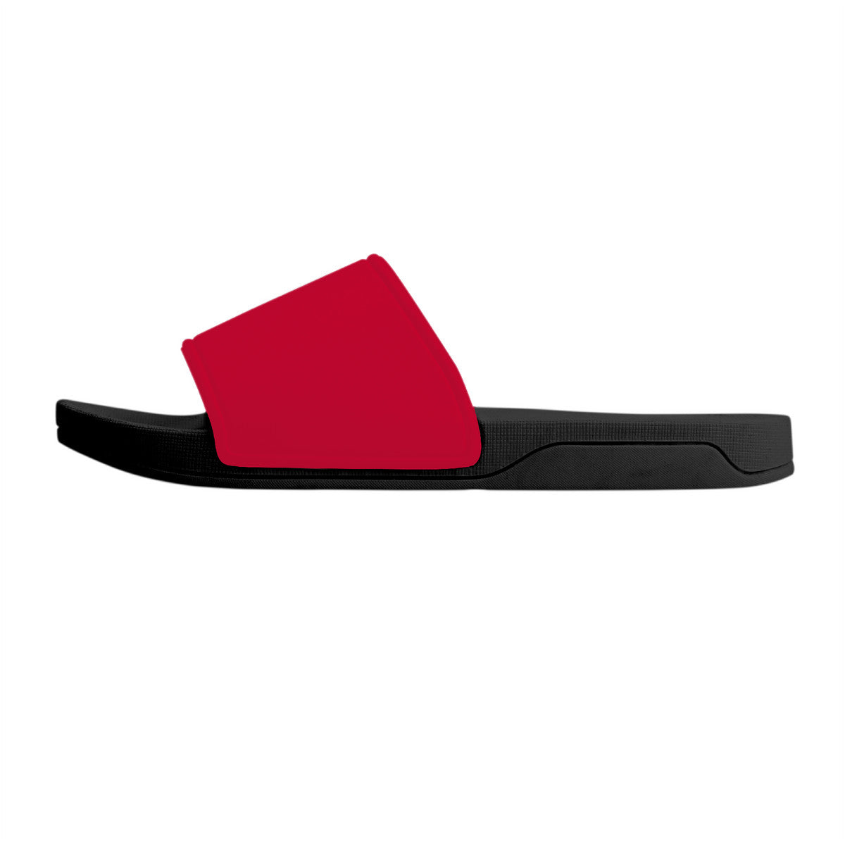 Trendy Red Slide Sandals