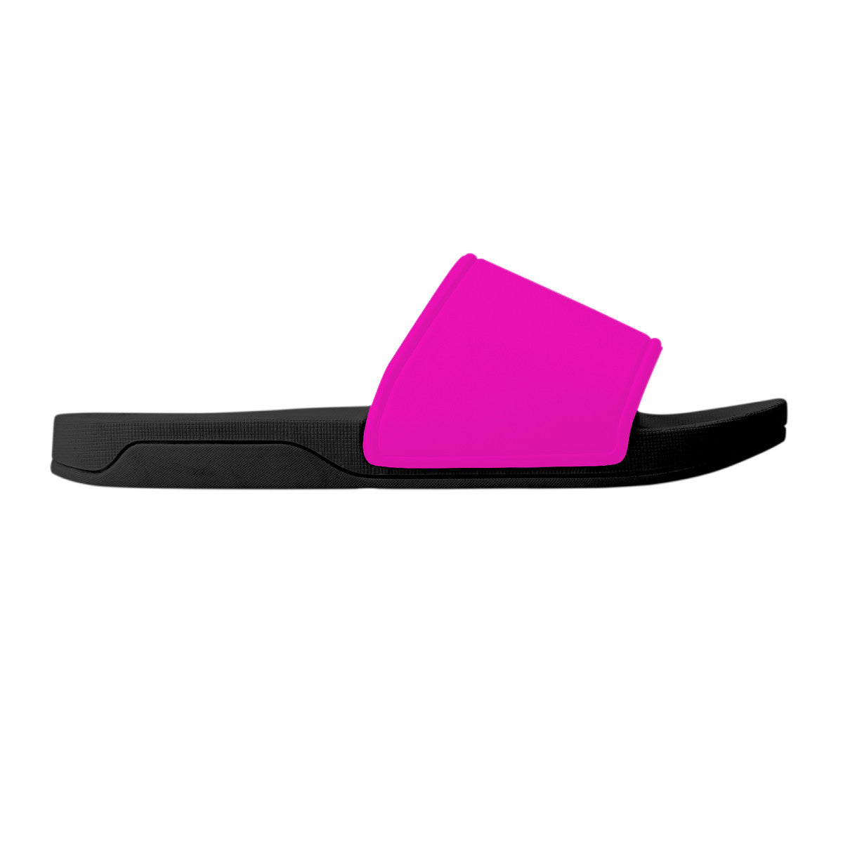 Hot Pink Slide Sandals