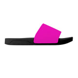 Hot Pink Slide Sandals