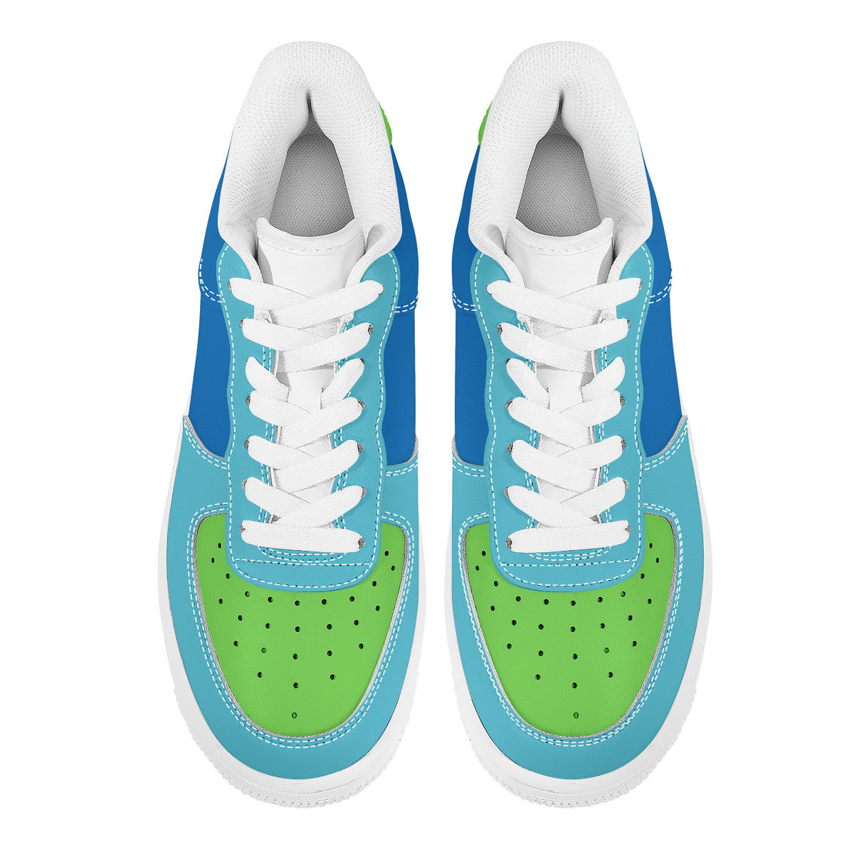 Blue Low Top Unisex Sneaker – Timeless Style by Footworks Shoes