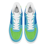 Blue Low Top Unisex Sneaker – Timeless Style by Footworks Shoes